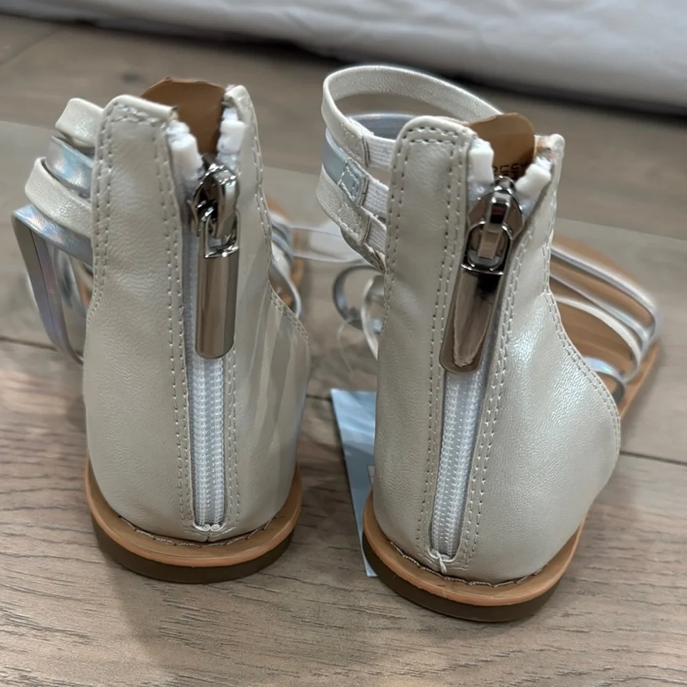 Cat & Jack strappy sandals with Zipper Closure
